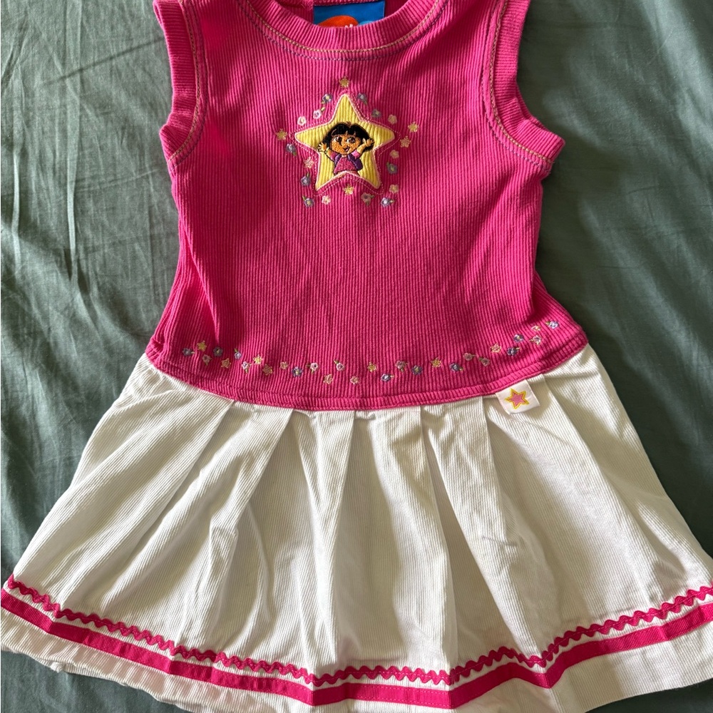 Y2K Dora the Explorer Tank Dress